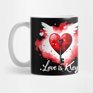 love is the key Mug